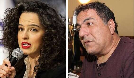 "התבטאוות מפתיעות ומביכות". חיים כהן, קורין גדעון // צילום: אורן בן חקון, גדעון מרקוביץ'